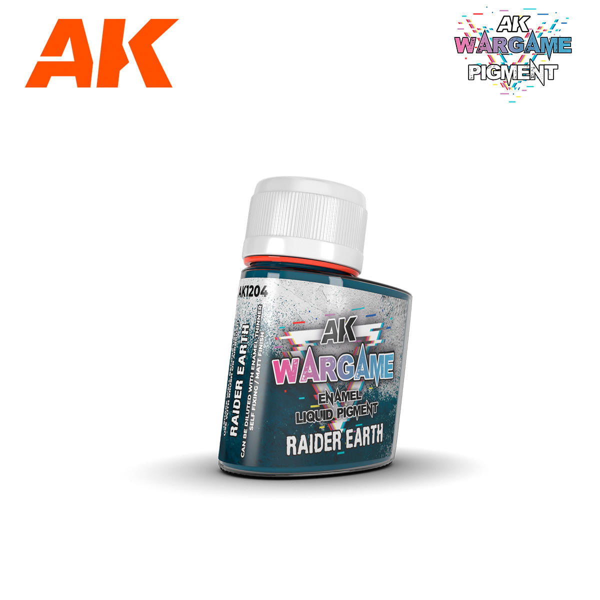 AK Interactive Enamel Liquid Pigments Raider Earth AK1204
